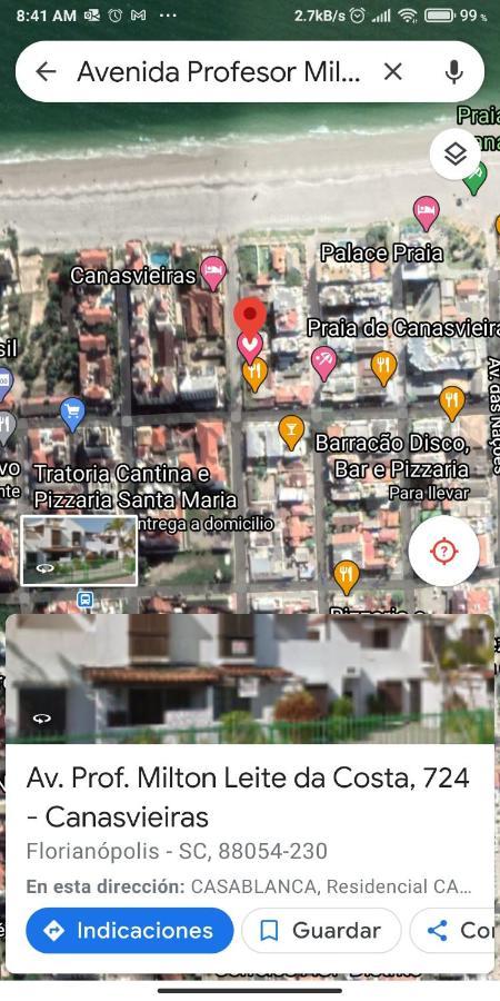 Apartamento Inteiro Dois Quartos Melhor Localizacao Pes Na Areia Florianópolis 외부 사진