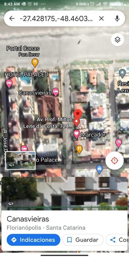 Apartamento Inteiro Dois Quartos Melhor Localizacao Pes Na Areia Florianópolis 외부 사진